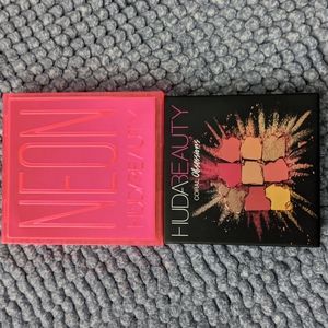 Huda Beauty Coral and Neon palette